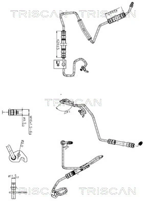 Hydraulikslange, styretøj