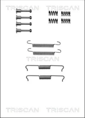 Accessory Kit, parking brake shoes