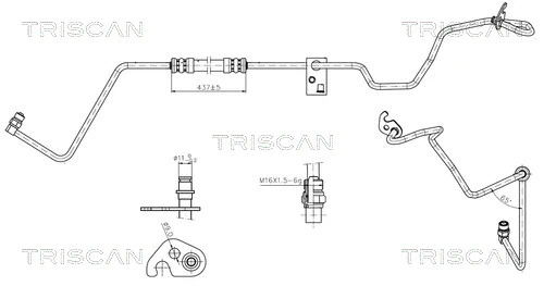 Hydraulikslange, styretøj