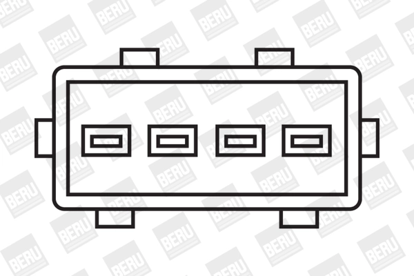 Bobine d'allumage BorgWarner (BERU) ZS232