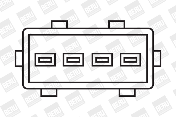 Bobine d'allumage BorgWarner (BERU) ZS301