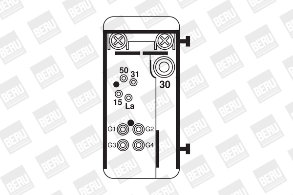 Temporisateur de préchauffage BorgWarner (BERU) GR069