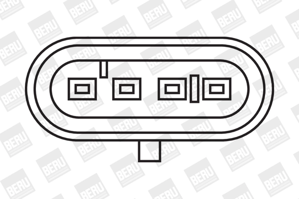 Bobine d'allumage BorgWarner (BERU) ZS325
