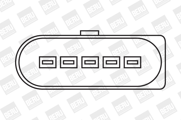 Bobine d'allumage BorgWarner (BERU) ZSE013