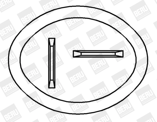 Bobine d'allumage BorgWarner (BERU) ZS393