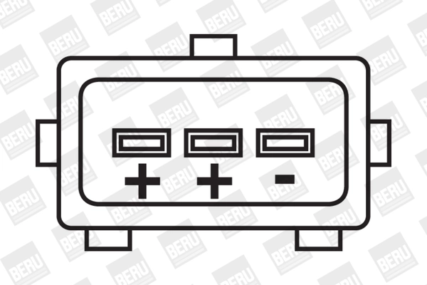 Bobine d'allumage BorgWarner (BERU) ZS250