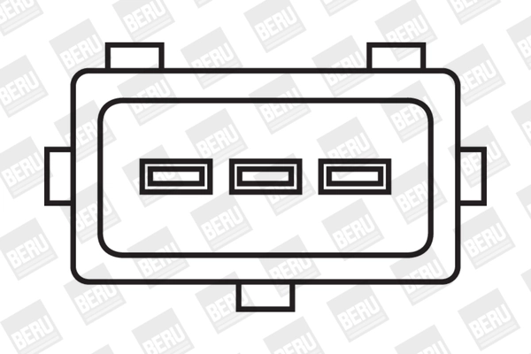 Bobine d'allumage BorgWarner (BERU) ZS029