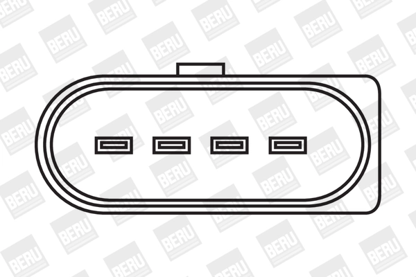 Bobine d'allumage BorgWarner (BERU) ZSE031