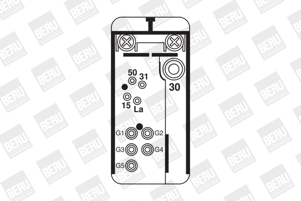 Temporisateur de préchauffage BorgWarner (BERU) GR049