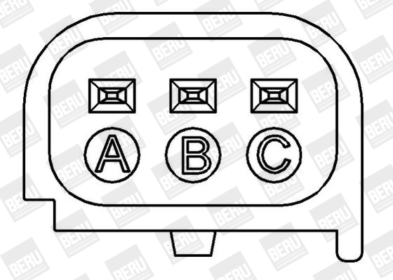 Bobine d'allumage BorgWarner (BERU) ZS387