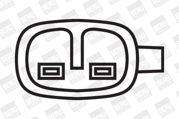 Bobine d'allumage BorgWarner (BERU) ZS052