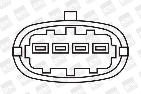 Bobine d'allumage BorgWarner (BERU) ZS304