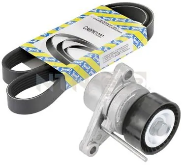 Jeu de courroies trapézoïdales à nervures SNR KA859.26