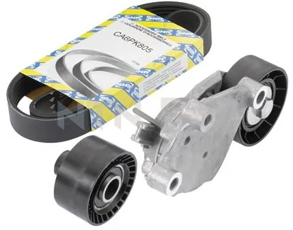 Jeu de courroies trapézoïdales à nervures SNR KA859.31