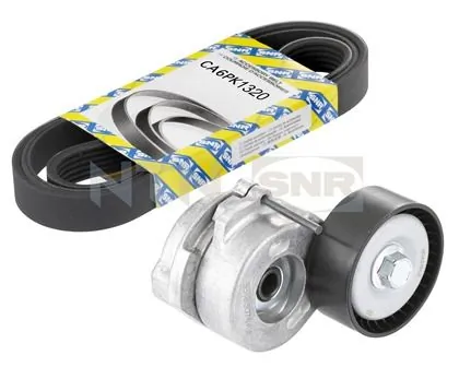 Jeu de courroies trapézoïdales à nervures SNR KA853.01