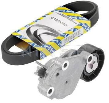 Jeu de courroies trapézoïdales à nervures SNR KA859.20