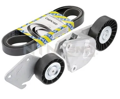 Jeu de courroies trapézoïdales à nervures SNR KA859.07