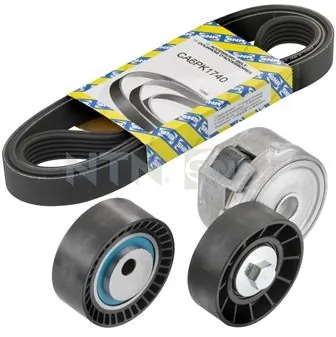 Jeu de courroies trapézoïdales à nervures SNR KA866.07