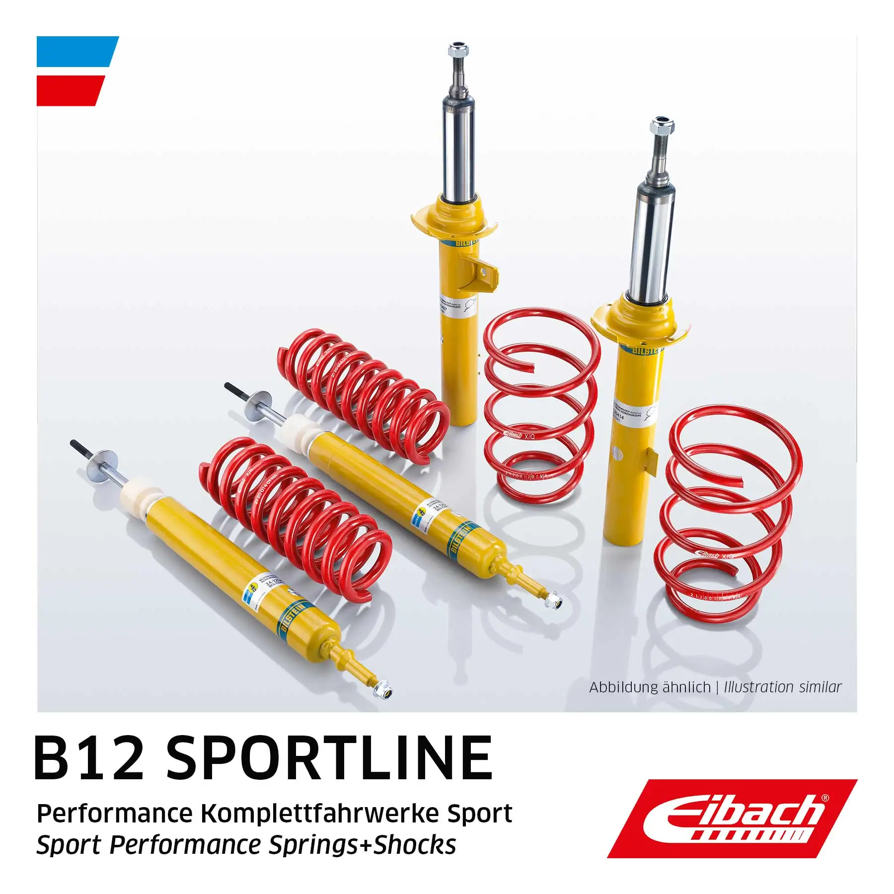 Suspension Kit, springs/shock absorbers