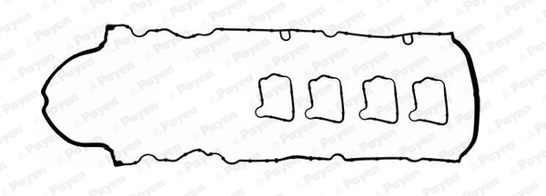 Jeu de joints d'étanchéité, couvercle de culasse PAYEN HM5406