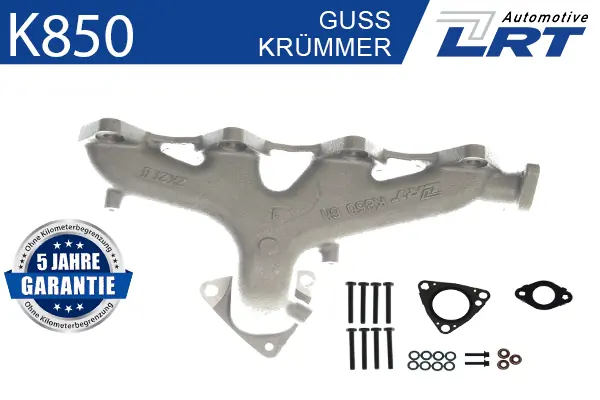 Collecteur, système d'échappement LRT K850