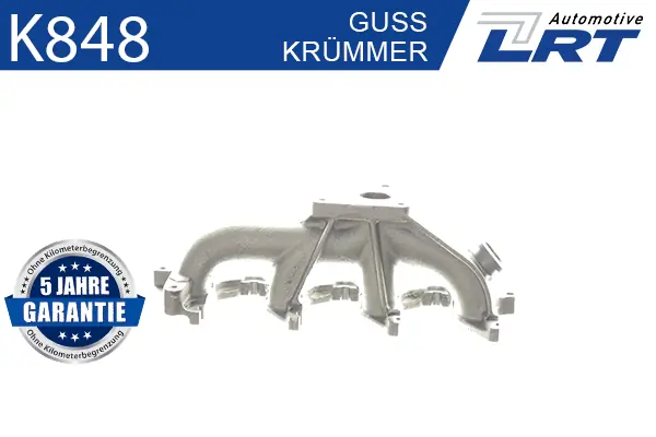 Collecteur, système d'échappement LRT K848