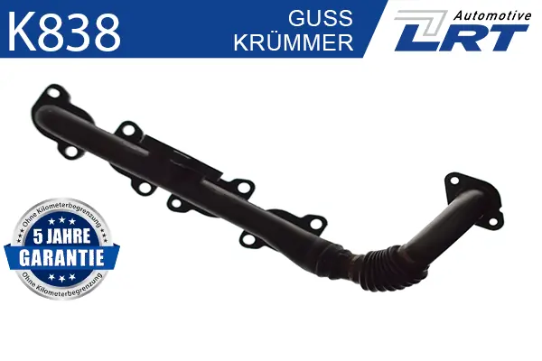 Collecteur, système d'échappement LRT K838