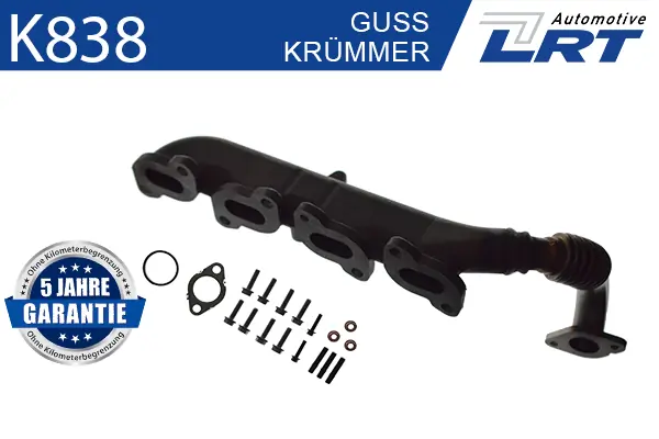 Collecteur, système d'échappement LRT K838