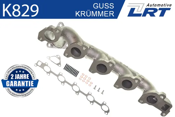 Collecteur, système d'échappement LRT K829
