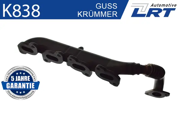 Collecteur, système d'échappement LRT K838