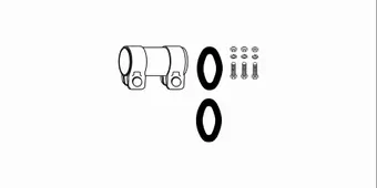 Mounting Kit, exhaust system