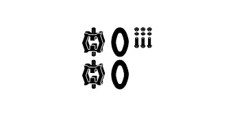 Mounting Kit, exhaust system