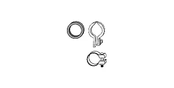 Mounting Kit, catalytic converter