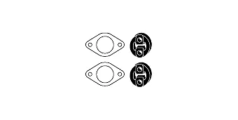Mounting Kit, catalytic converter