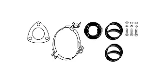 Mounting Kit, exhaust system