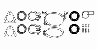 Mounting Kit, exhaust system