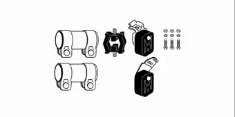 Mounting Kit, exhaust system