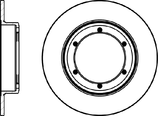 Disque de frein PAGID 50901