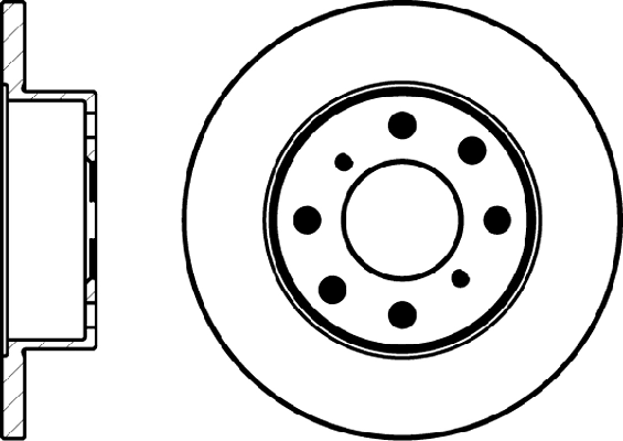 Disque de frein PAGID 51104