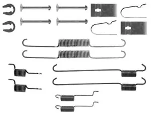 Kit d'accessoires, mâchoire de frein METELLI 9122