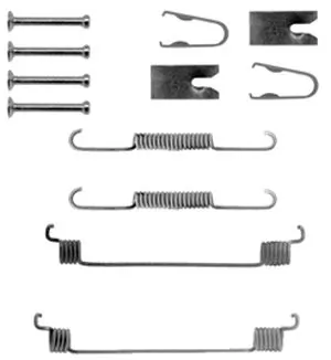 Kit d'accessoires, mâchoire de frein METELLI 9119