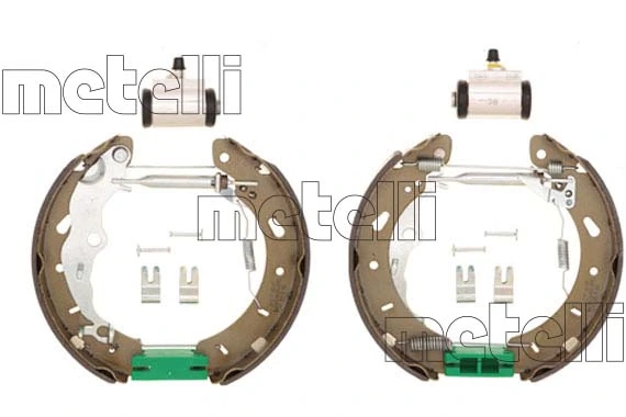 Jeu de mâchoires de frein METELLI 51-0535
