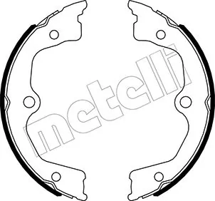 Brake Shoe Set, parking brake
