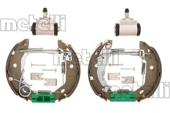 Jeu de mâchoires de frein METELLI 51-0171