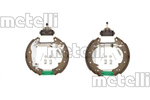 Jeu de mâchoires de frein METELLI 51-0072