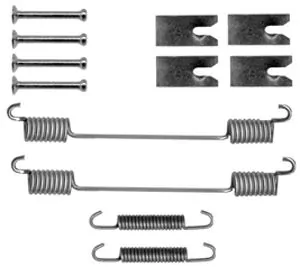 Kit d'accessoires, mâchoire de frein METELLI 9123