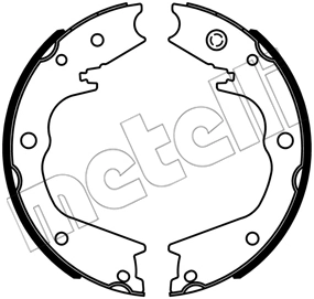 Brake Shoe Set, parking brake