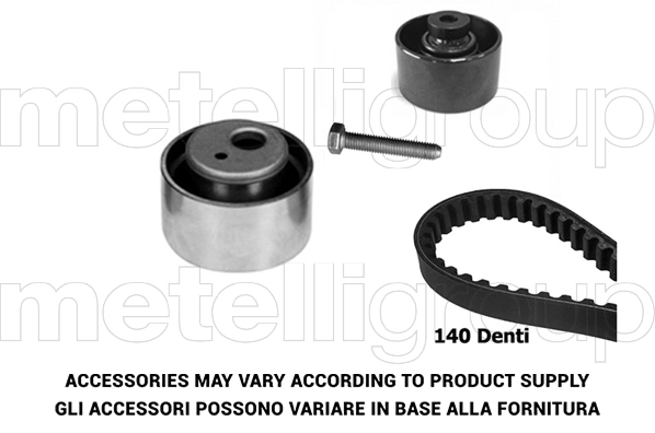 KIT CHAINE PARTNER/CITROEN BERLINGO/FIAT SCUDO/206/306 1.9DIESEL