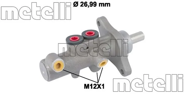 METELLI 05-0832 — Головний гальмівний циліндр