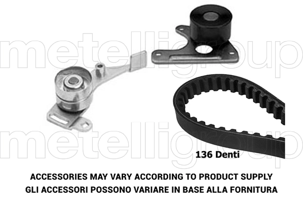 KIT DISTRIBUTION 136 DENTS 4051/2/1.9DIESEL